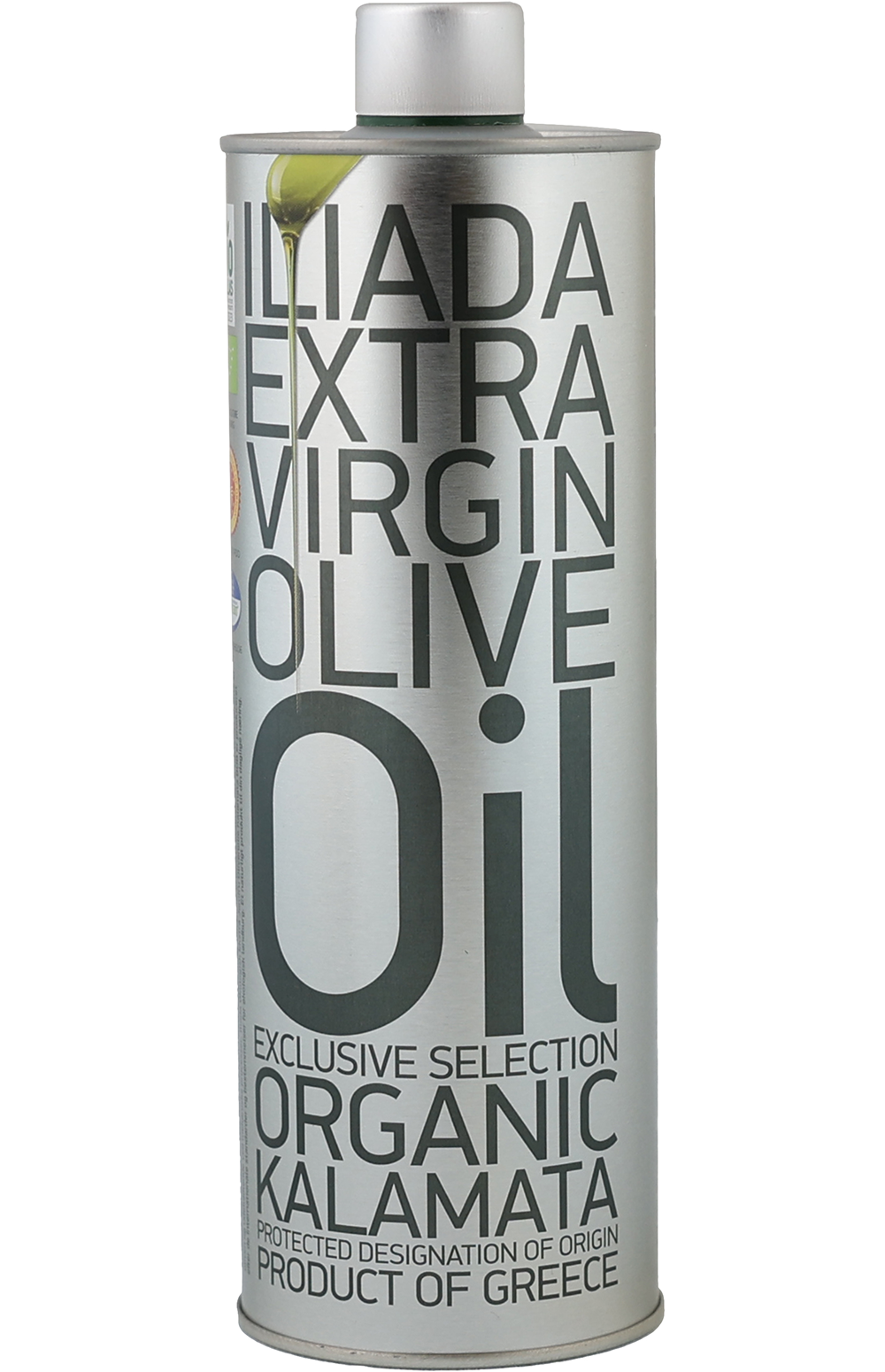 Iliada Platinum Organic Kalamata PDO Extra Virgin Olive Oil