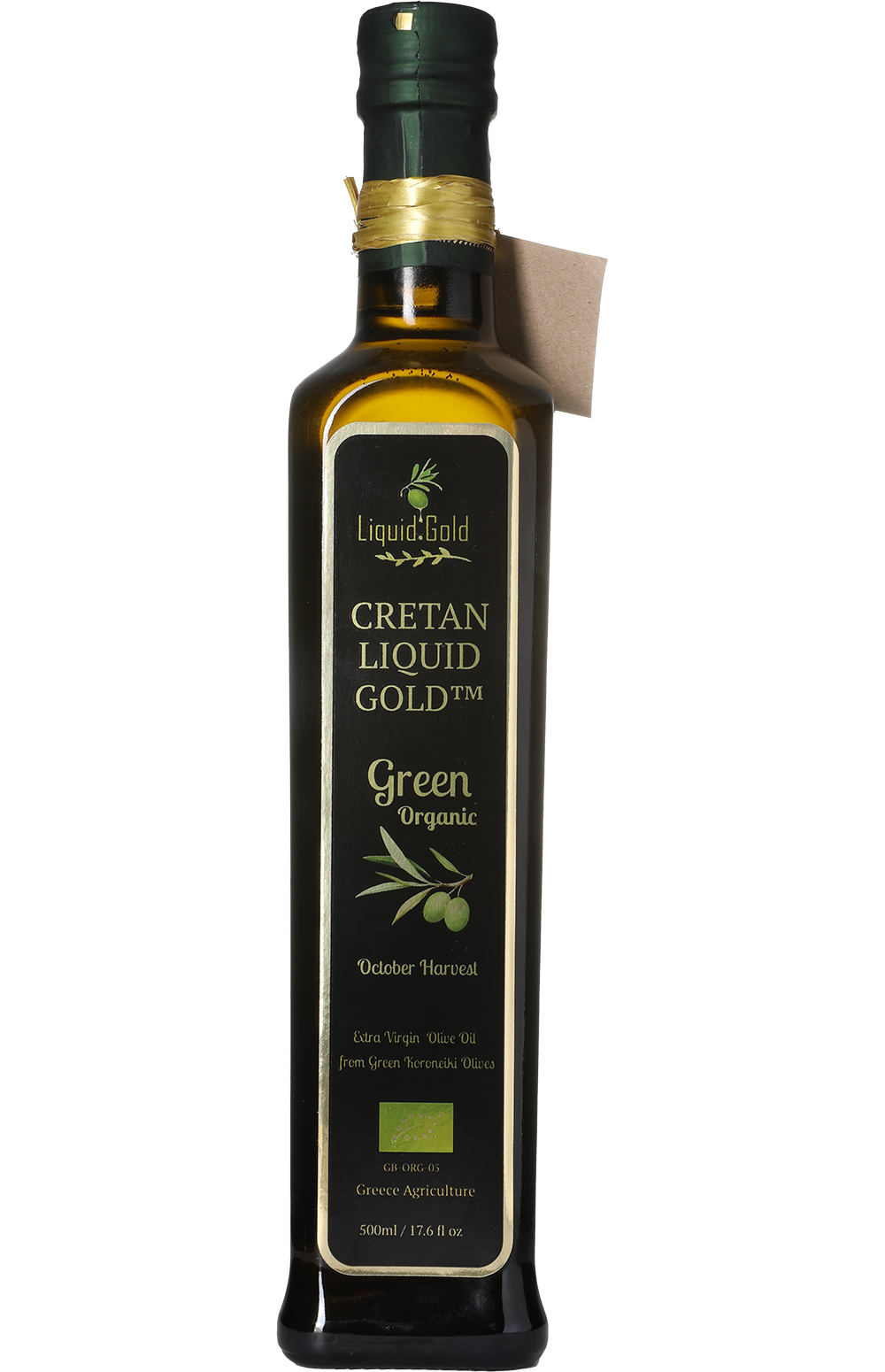 Cretan Liquid Gold Green Organic